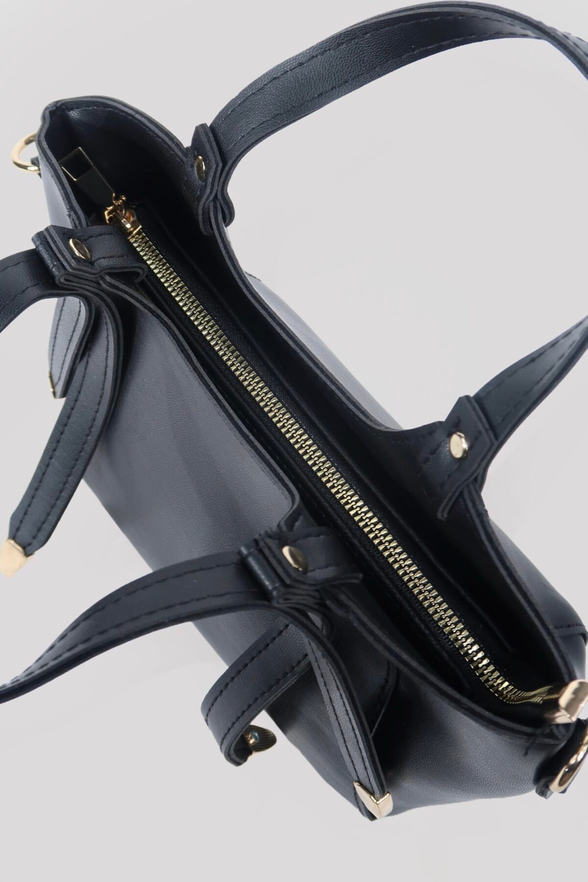 Windy Black Bag