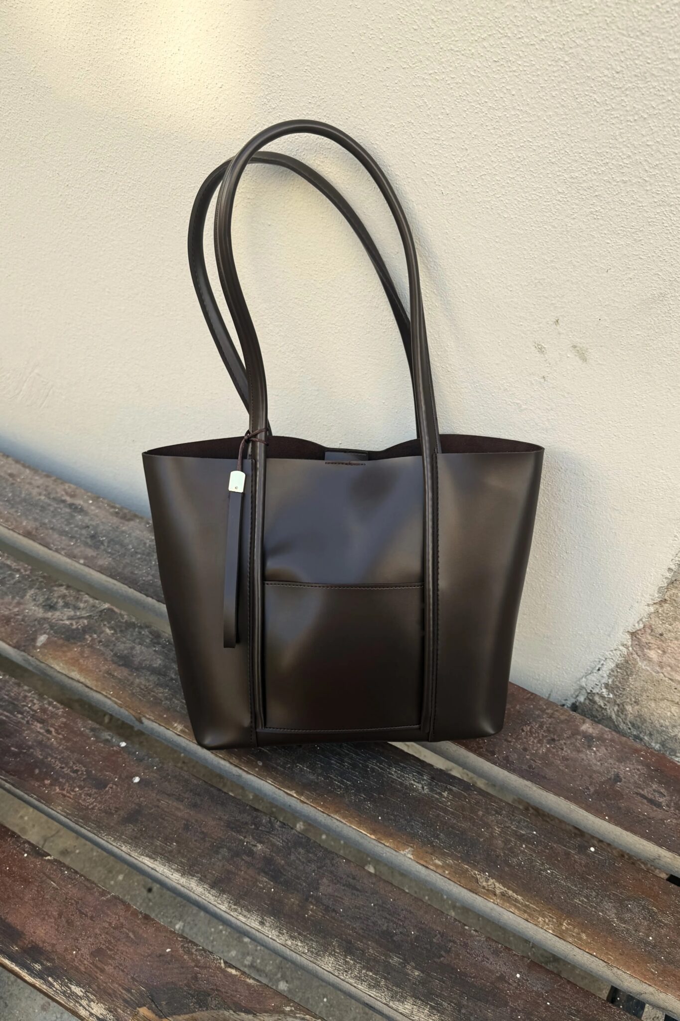 Marline Dark Brown Bag + Pochette – Image 2