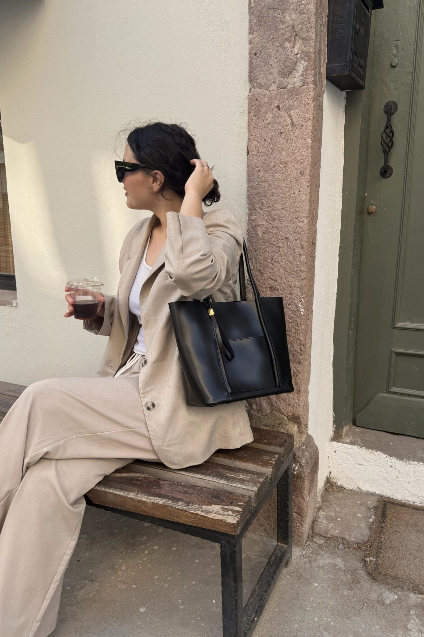 Marline Black Bag + Pochette – Image 5