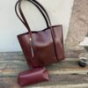 Marline Burgundy Bag + Pochette