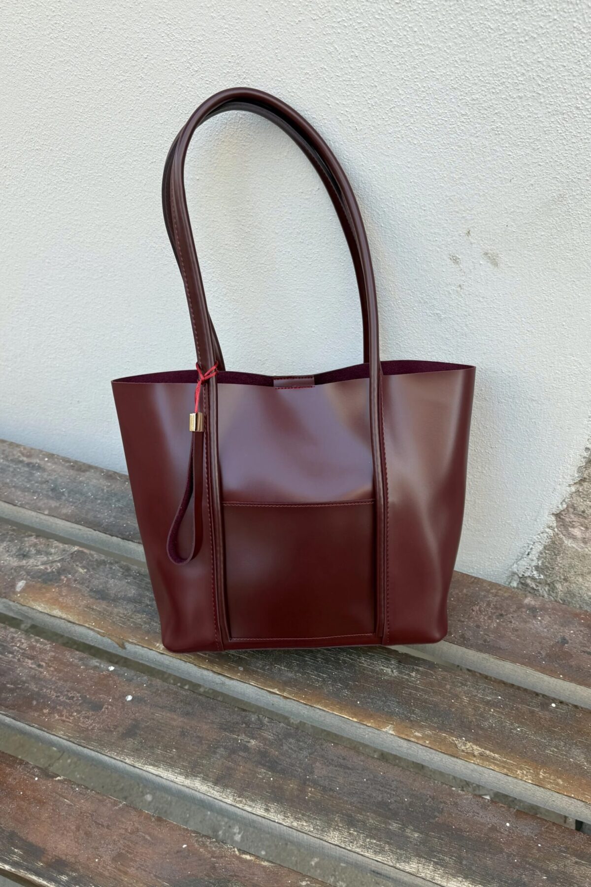Marline Burgundy Bag + Pochette