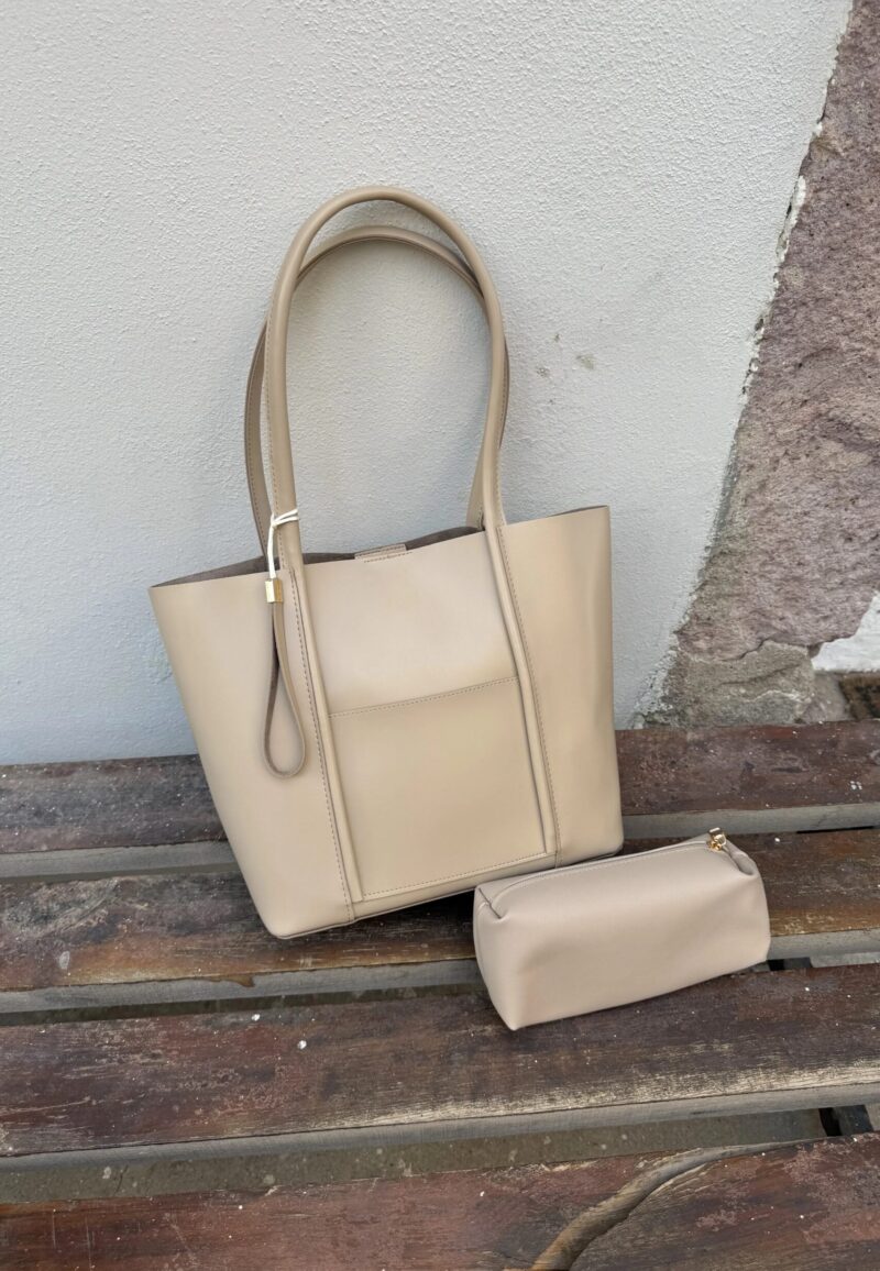 Marline Beige Bag + Pochette