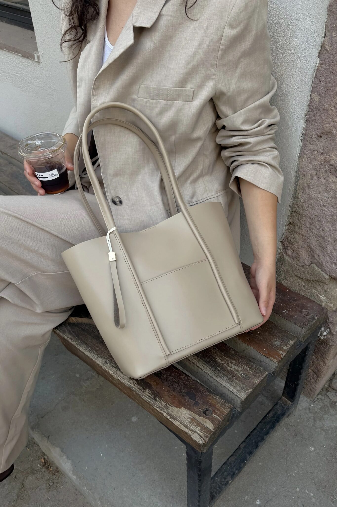 Marline Beige Bag + Pochette – Image 4