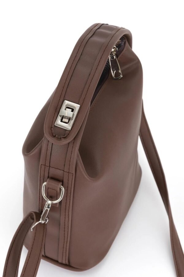 Boston Dark Brown Bag – Image 6