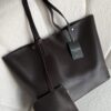 Cloudy Dark Brown Bag + Wallet
