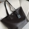 Cloudy Dark Brown Bag + Wallet