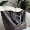 Cloudy Dark Brown Bag + Wallet