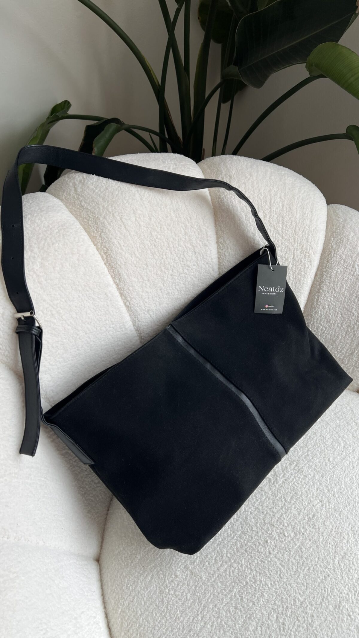 img_2768 Agatha Suede Black Bag