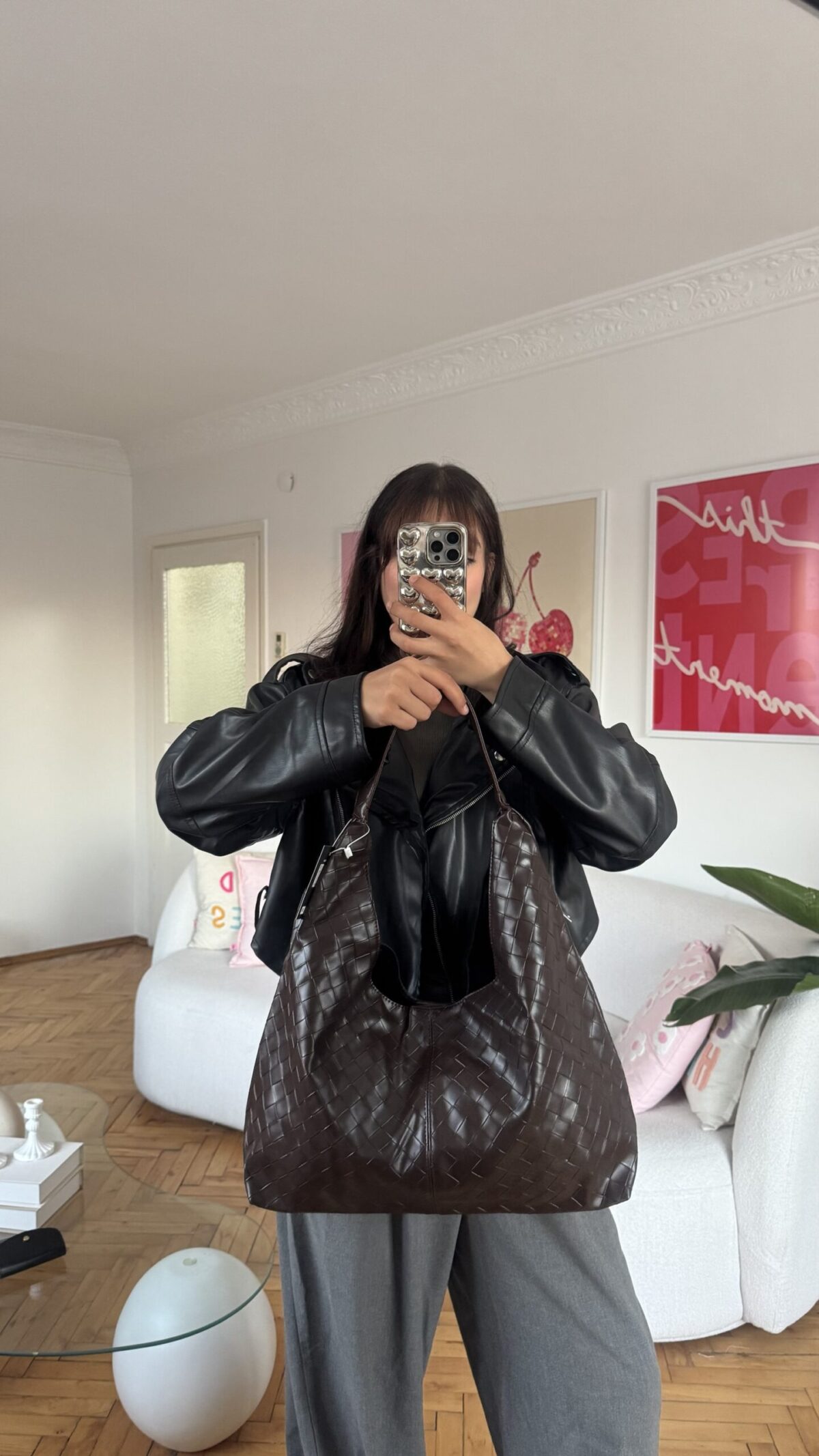 Niva Dark Brown Bag