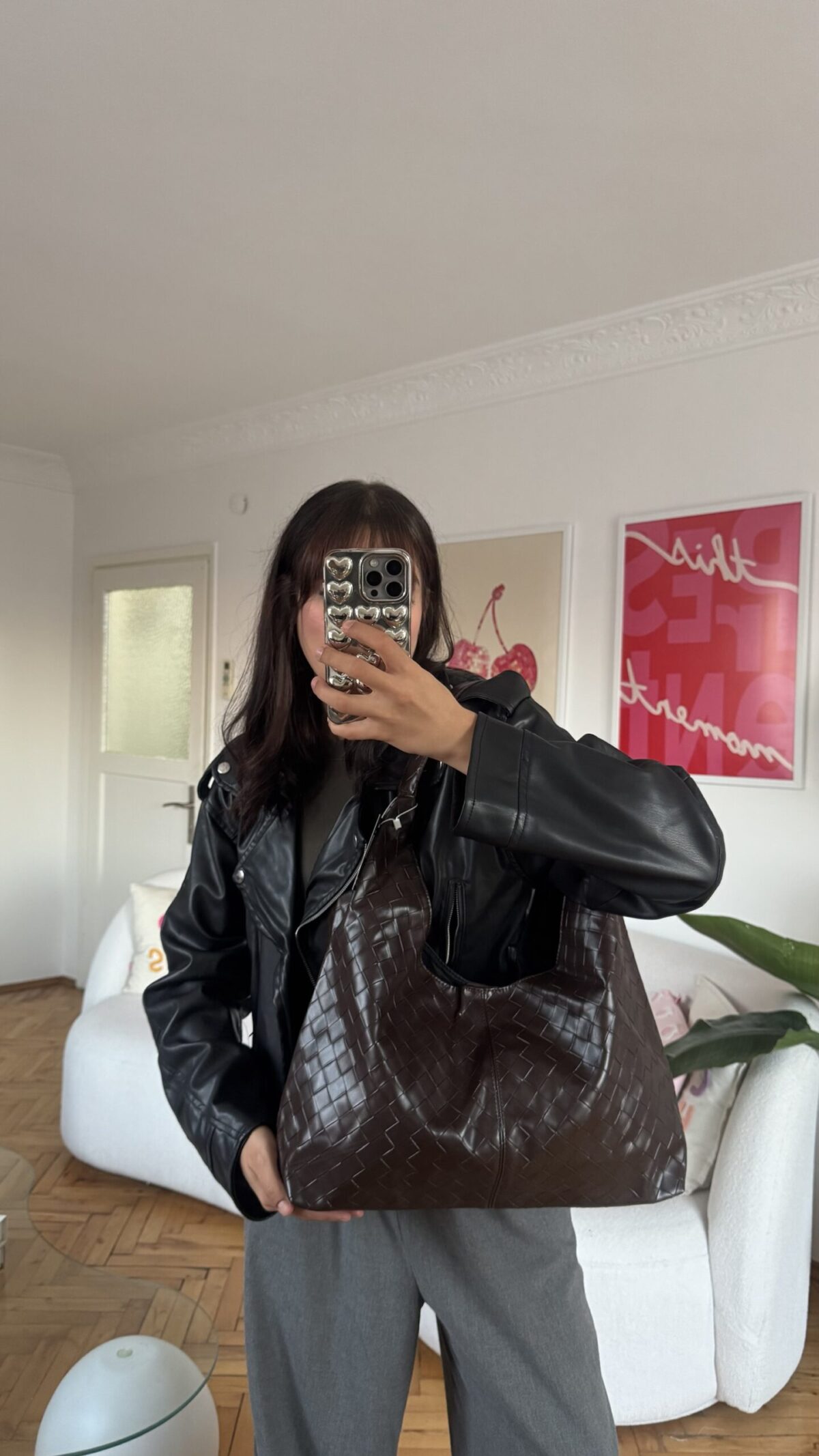 Niva Dark Brown Bag