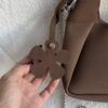 img_3376 Bloom Suede Small Dark Brown Bag