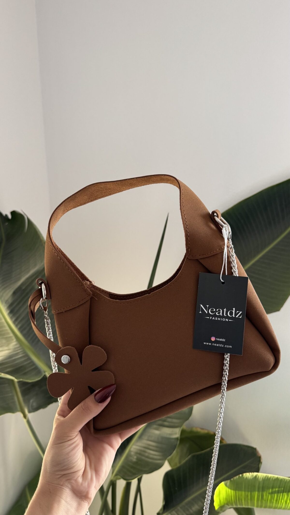 img_3385 Bloom Suede Small Camel Bag