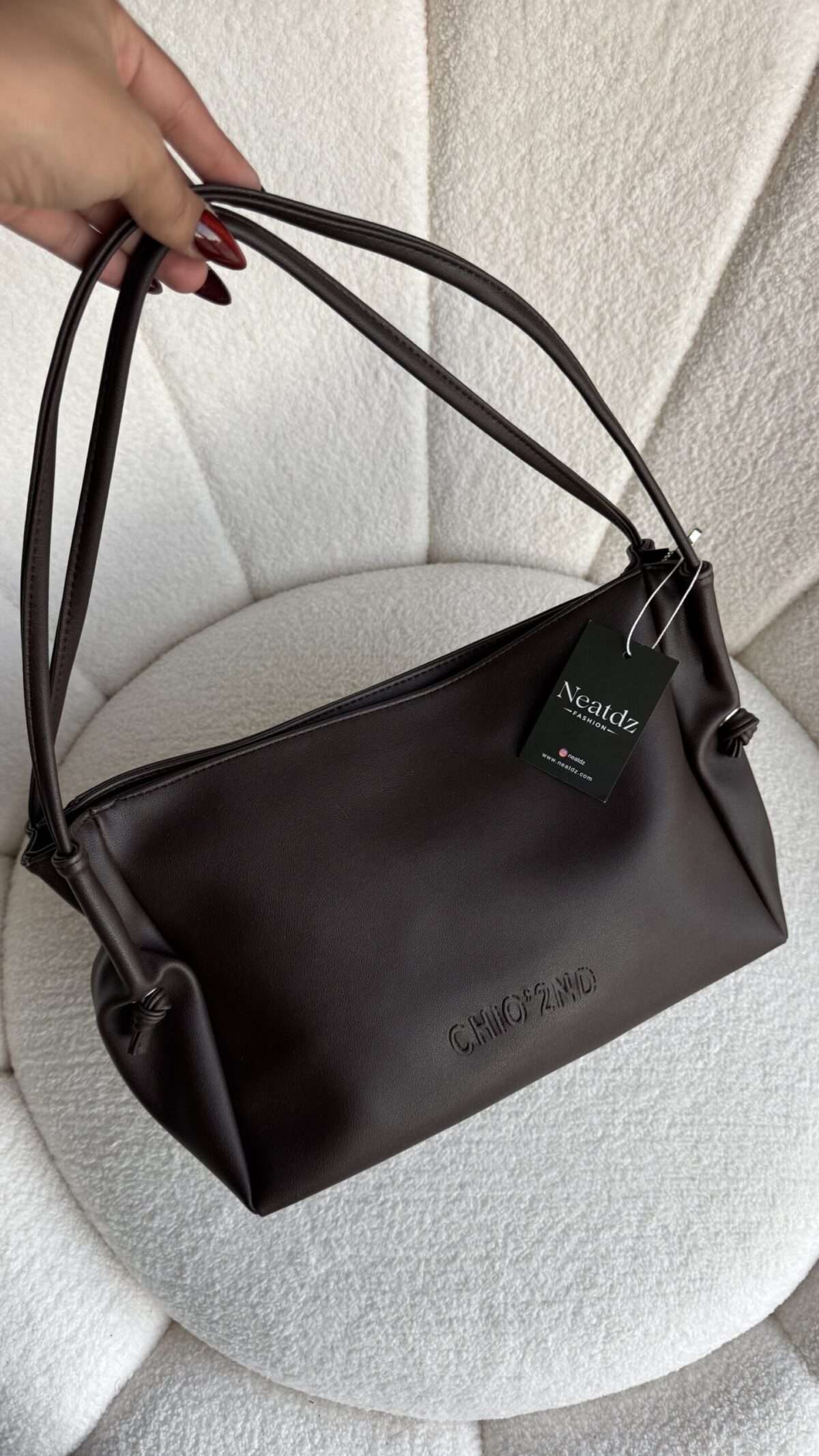 img_3409 Kira Dark Brown Bag