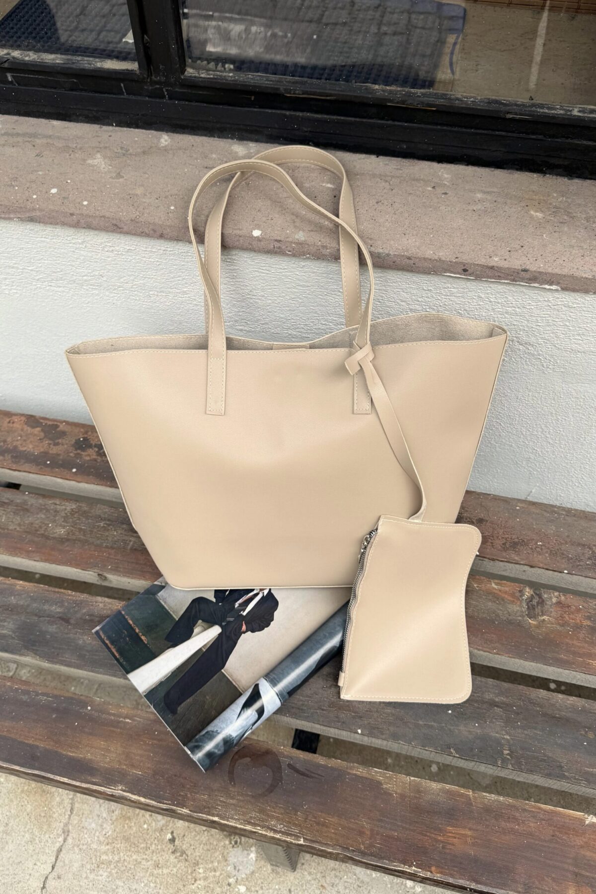 img_4832 Cloudy Beige Bag + Wallet