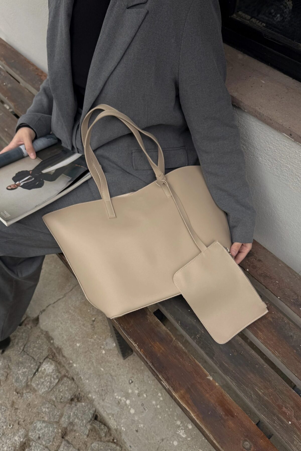 img_4833 Cloudy Beige Bag + Wallet