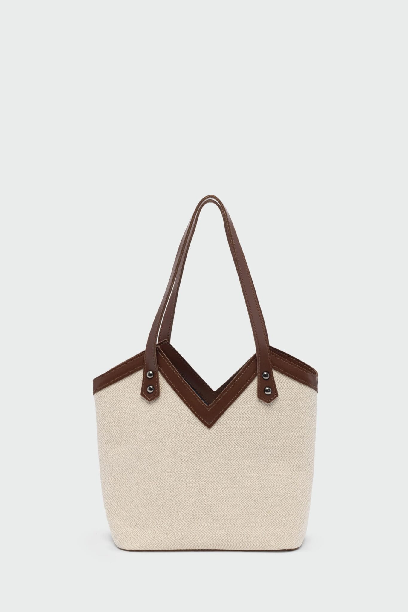Woen Canvas Camel Bag – Image 2