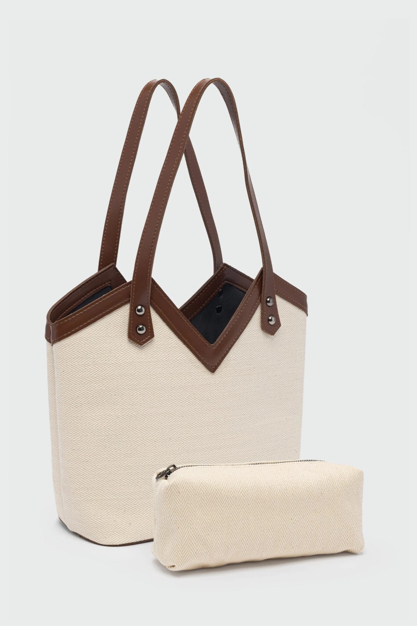 Woen Canvas Camel Bag