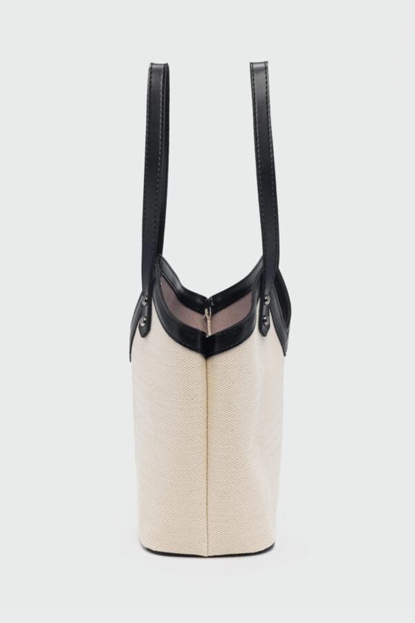 Woen Canvas Black Bag – Image 4