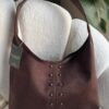 Ruby Suede Dark Brown Bag