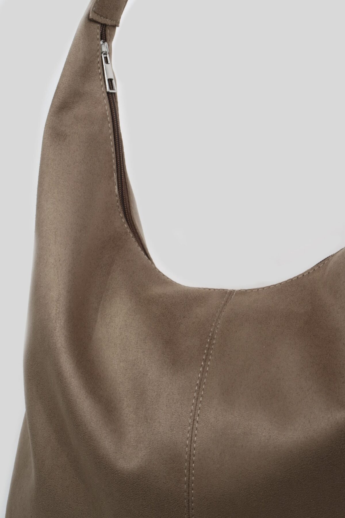 Moon Suede Beige X Large Bag