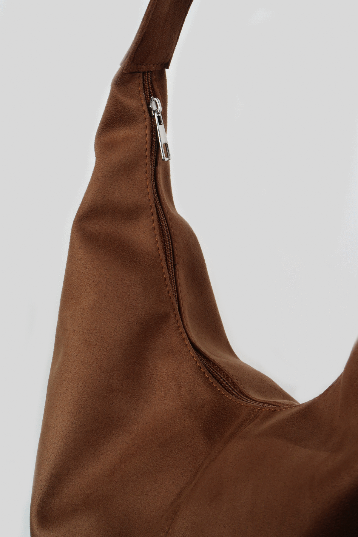 Moon Suede Camel X Large Bag – Image 4
