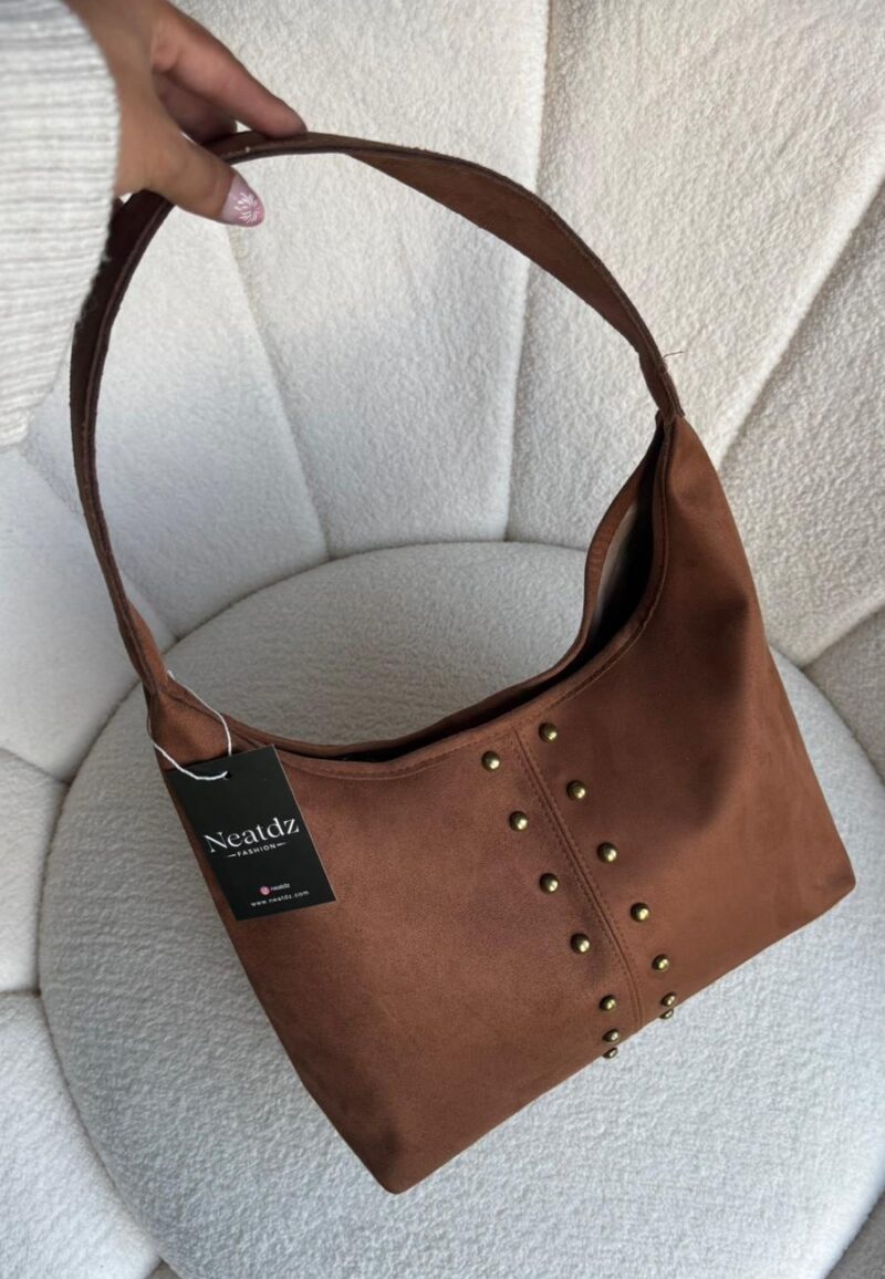 Ruby Suede Camel Bag