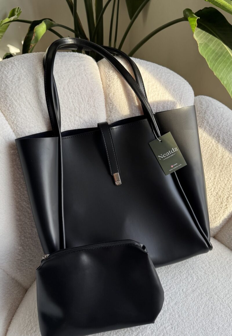 Amber Black Bag + Pochette