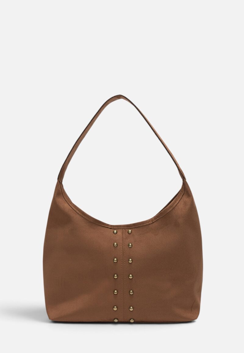 Ruby Suede Camel Bag