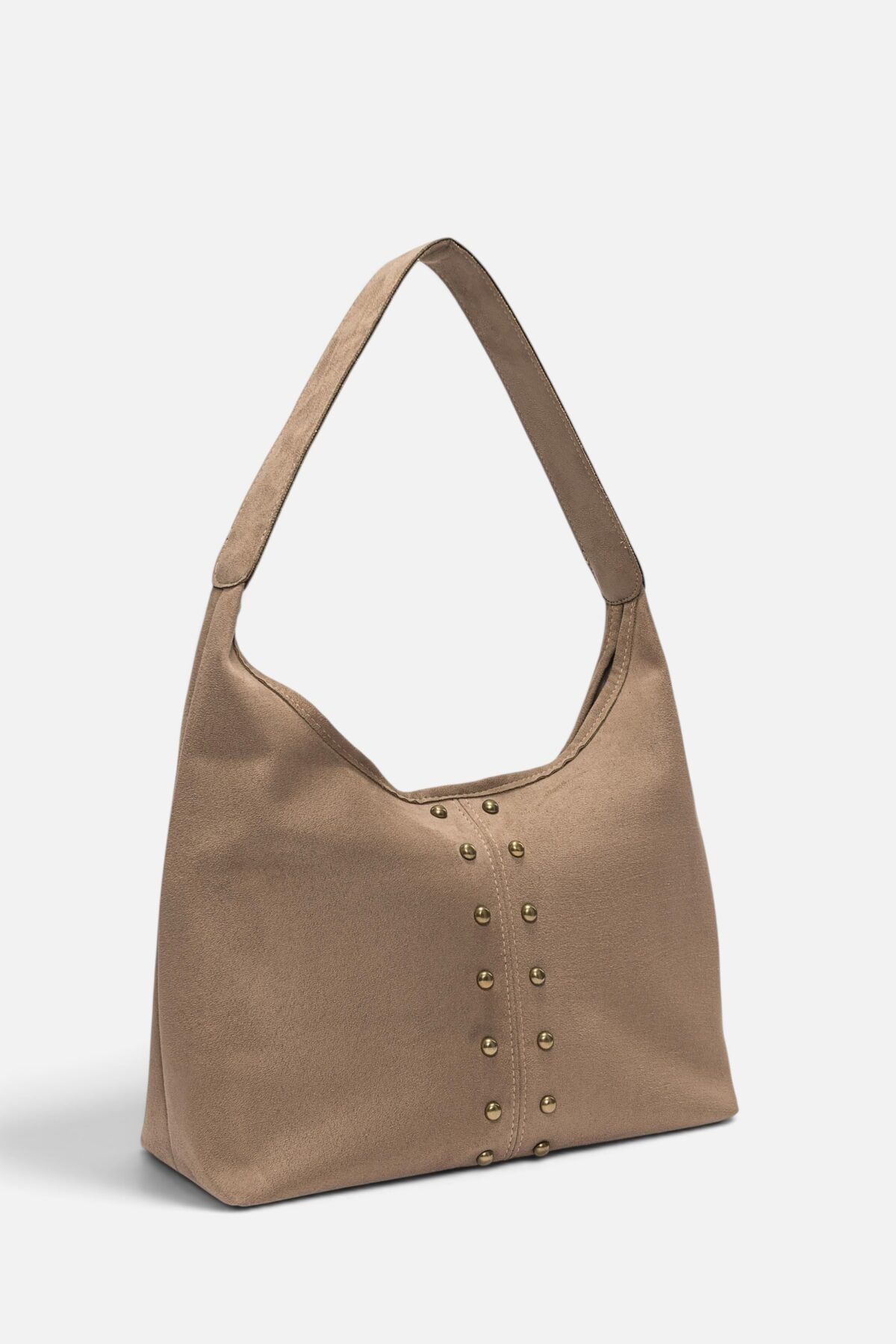Ruby Suede Beige Bag