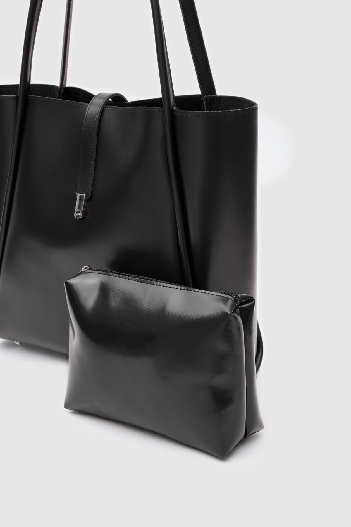 img_1765 Amber Black Bag + Pochette