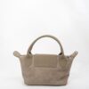 Tiger Small Suede Beige Bag