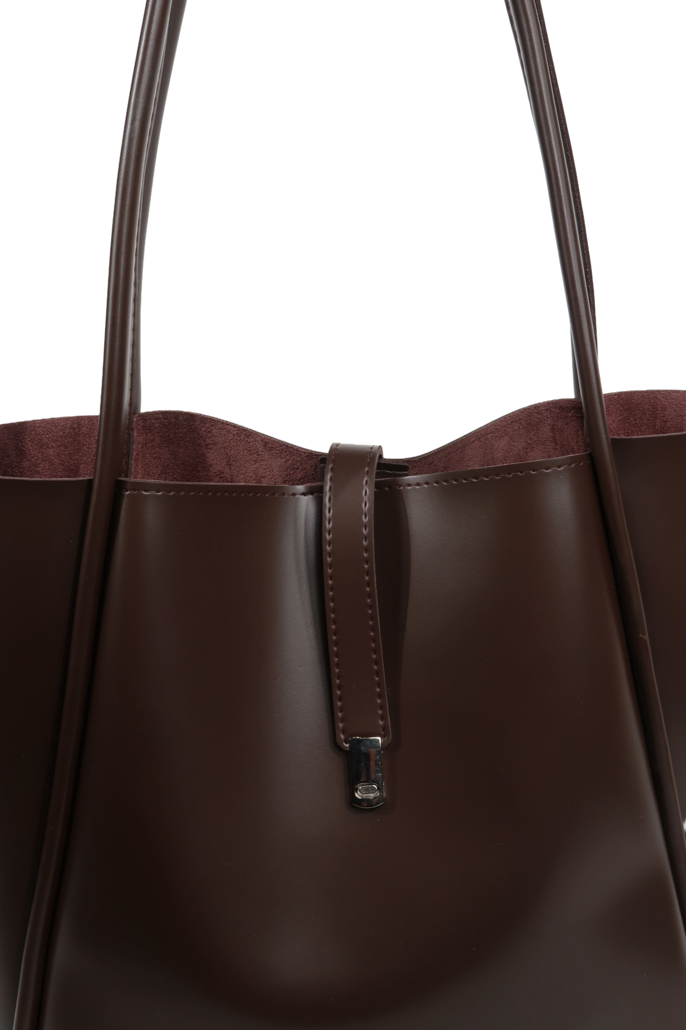 Amber Dark Brown Bag + Pochette – Image 4