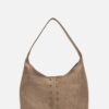 Ruby Suede Beige Bag