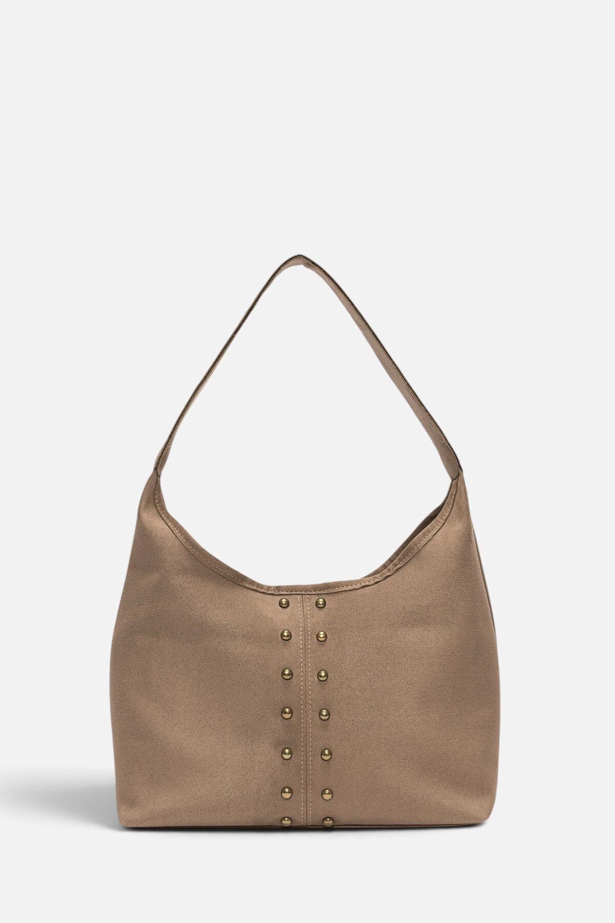 Ruby Suede Beige Bag