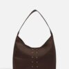 Ruby Suede Dark Brown Bag