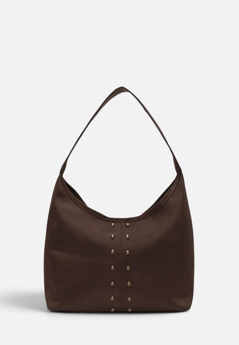 Ruby Suede Dark Brown Bag