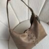 Ruby Suede Beige Bag