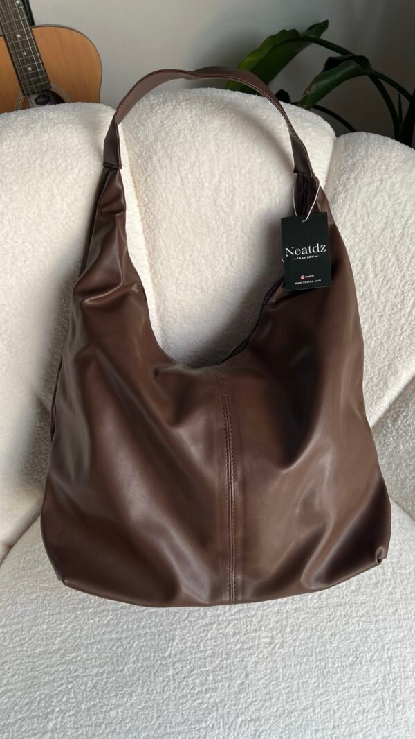 Moon Dark Brown X Large Bag – Image 5