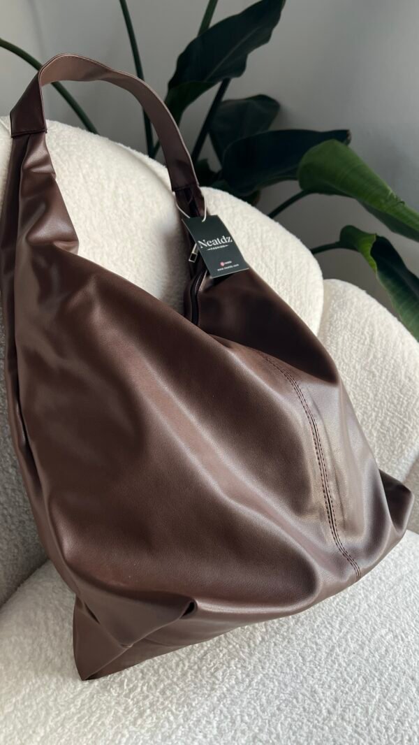 Moon Dark Brown X Large Bag – Image 3