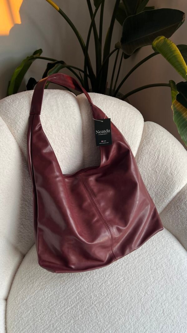 Moon Burgundy X Large Bag
