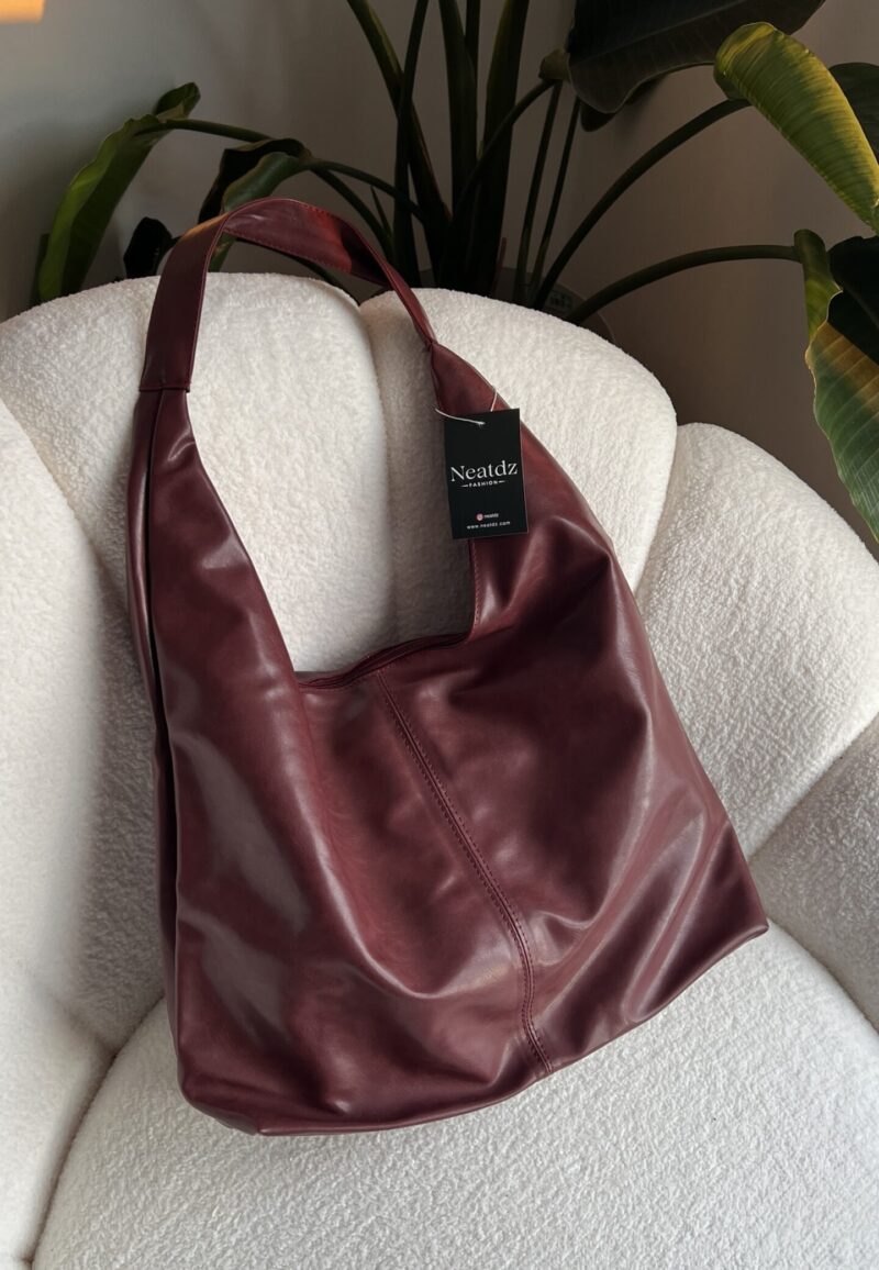 Moon Burgundy X Large Bag
