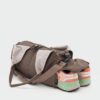Clover Dark Brown Gym Bag