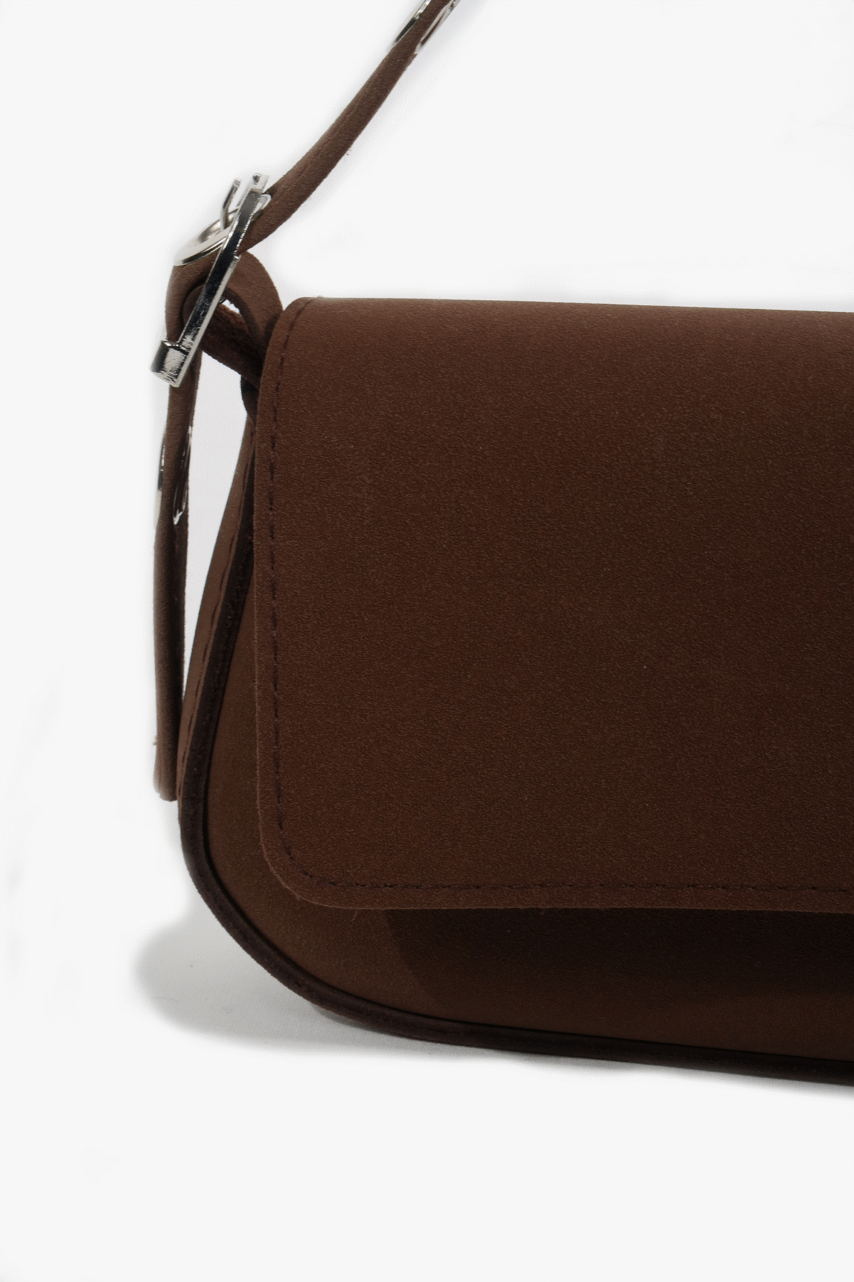 Mirage Suede Dark Brown Bag