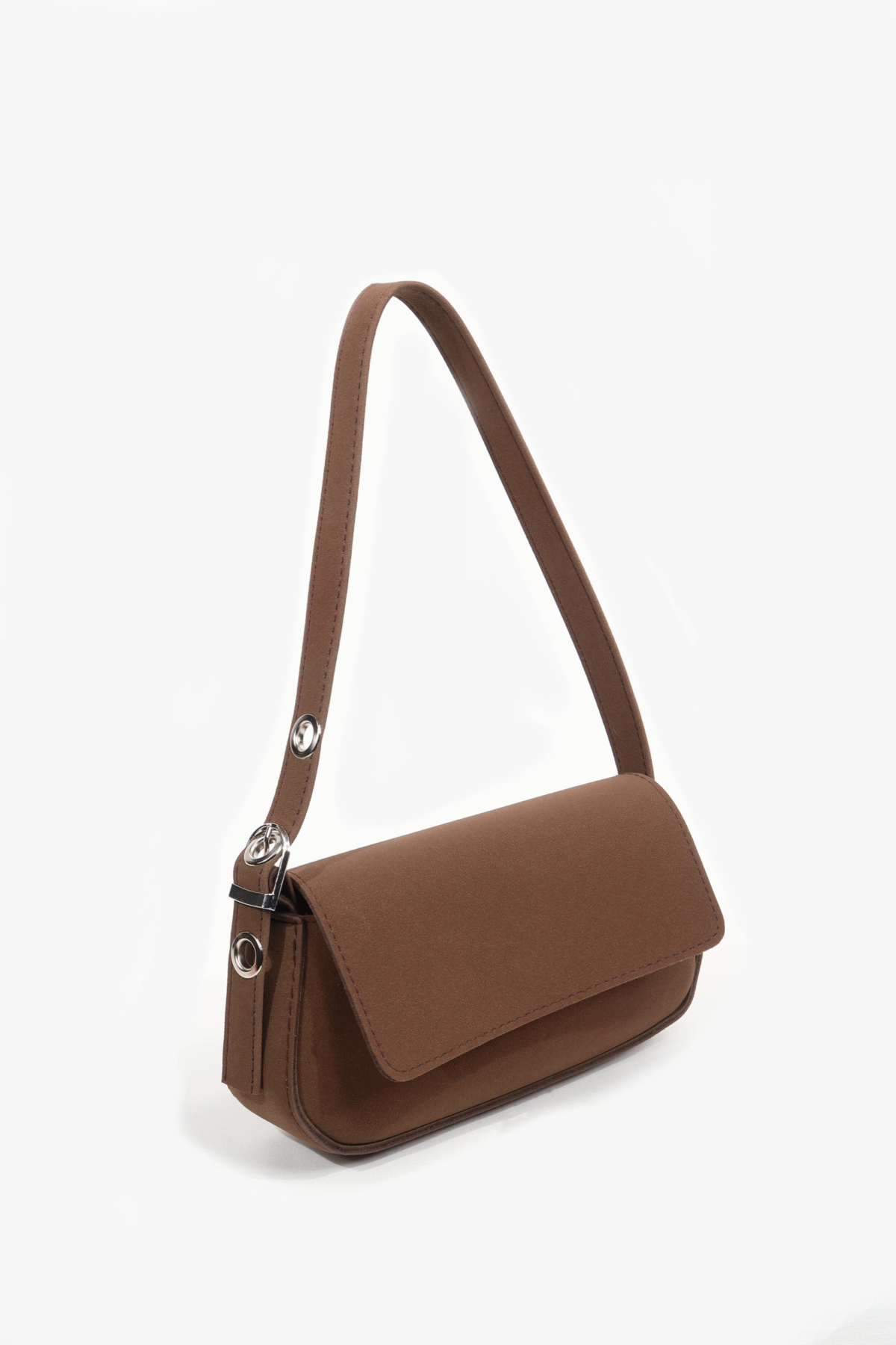 Mirage Suede Dark Brown Bag