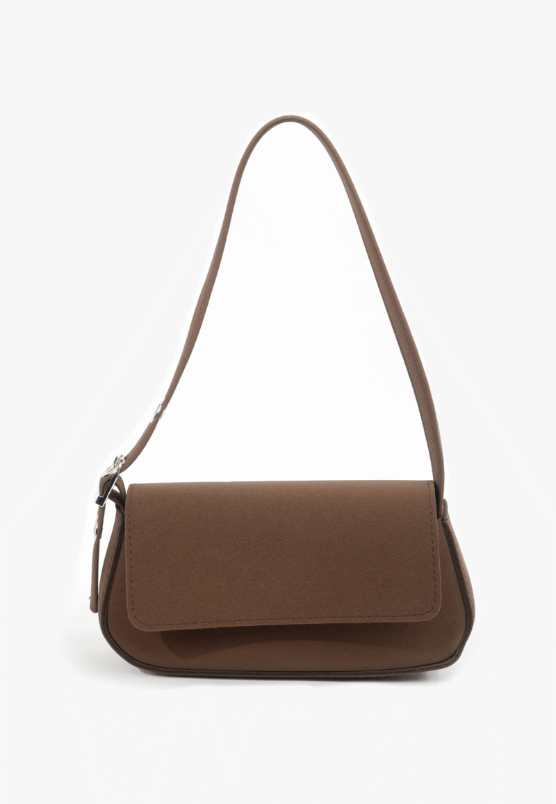 Mirage Suede Dark Brown Bag