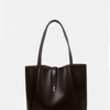 Amber Dark Brown Bag + Pochette