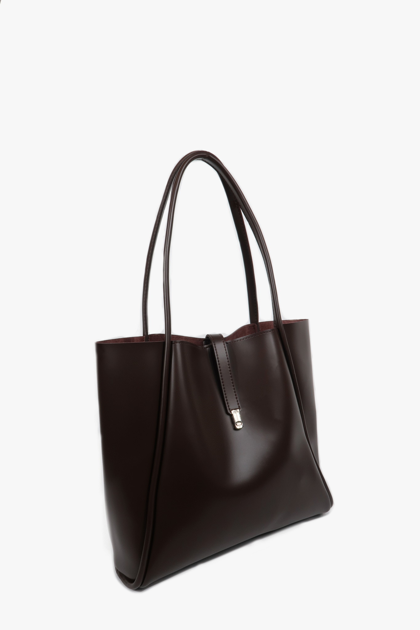 Amber Dark Brown Bag + Pochette – Image 3
