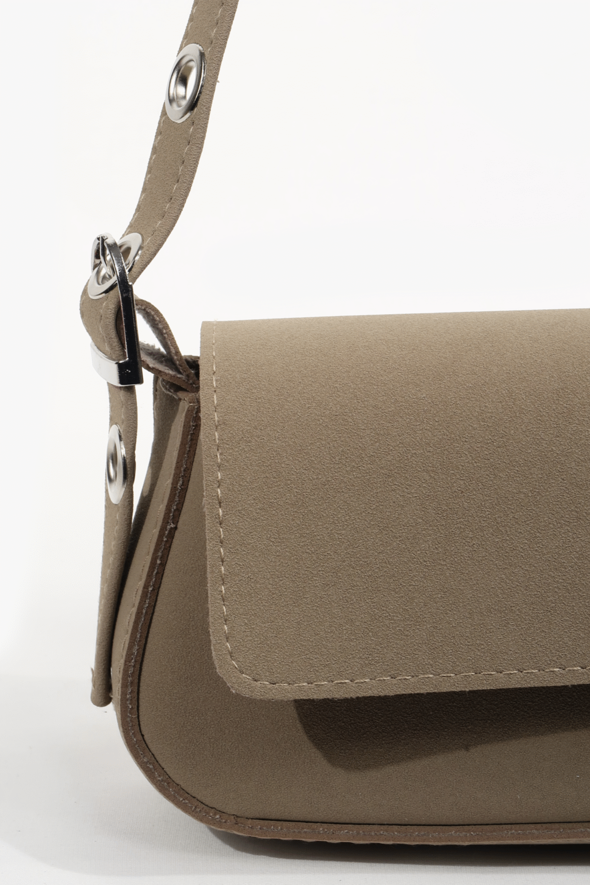 Mirage Suede Beige Bag – Image 4