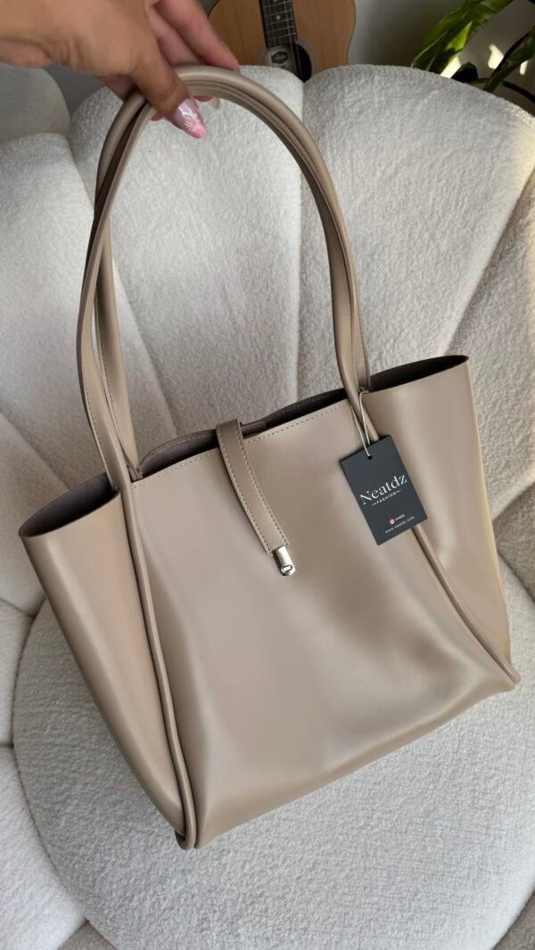 Amber Biege Bag + Pochette – Image 3