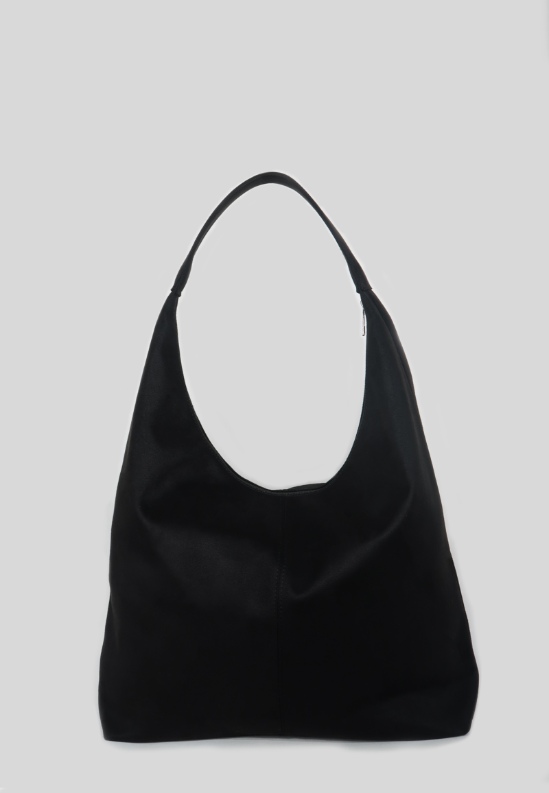 Moon Suede Black X Large Bag